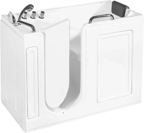 Enhance Your Bathroom with a 53-Inch Walk-In Freestanding Tub-Bathtub for the elderly