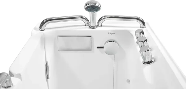 Enhance Your Bathroom with a 53-Inch Walk-In Freestanding Tub-Bathtub for the elderly