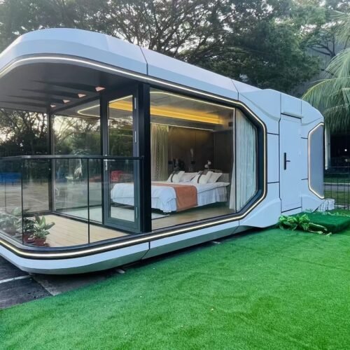 Modular Smart Living Unit for 4 Persons