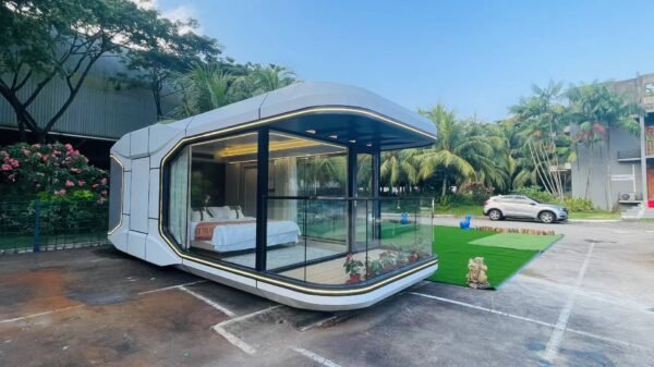 space capsule house